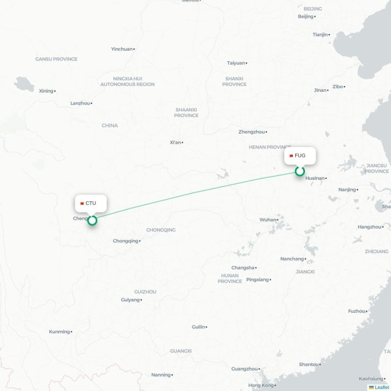 FUG - CTU route map