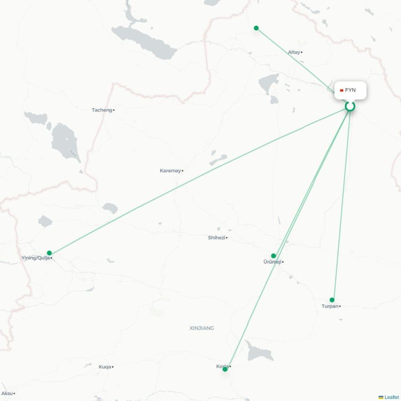 FYN - LHW route map