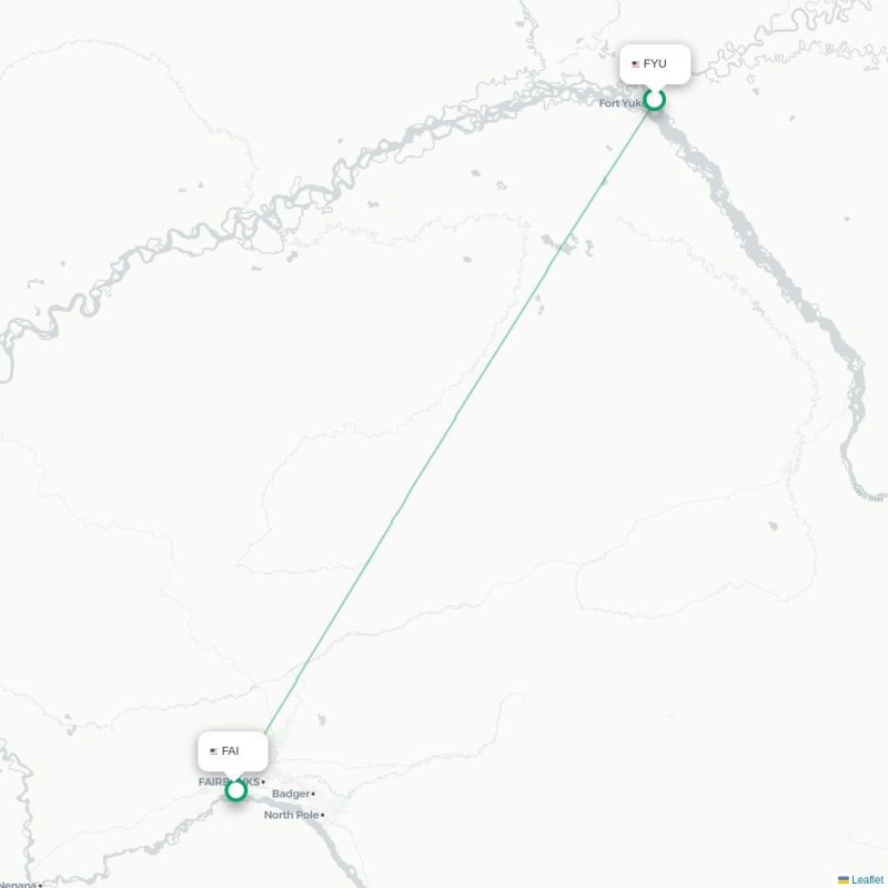 FYU - FAI route map