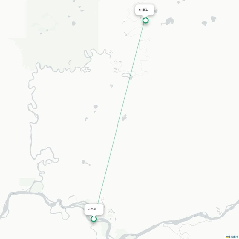 GAL - HSL route map