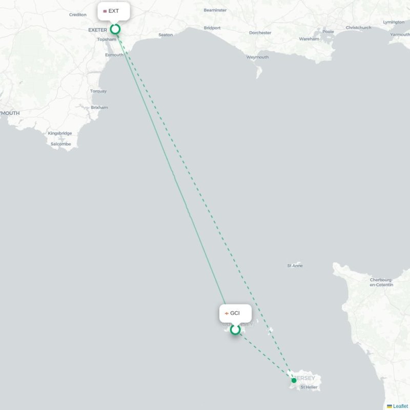 GCI - EXT route map