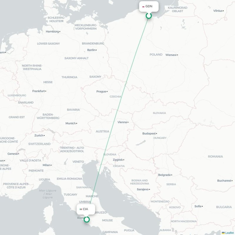 GDN - CIA route map
