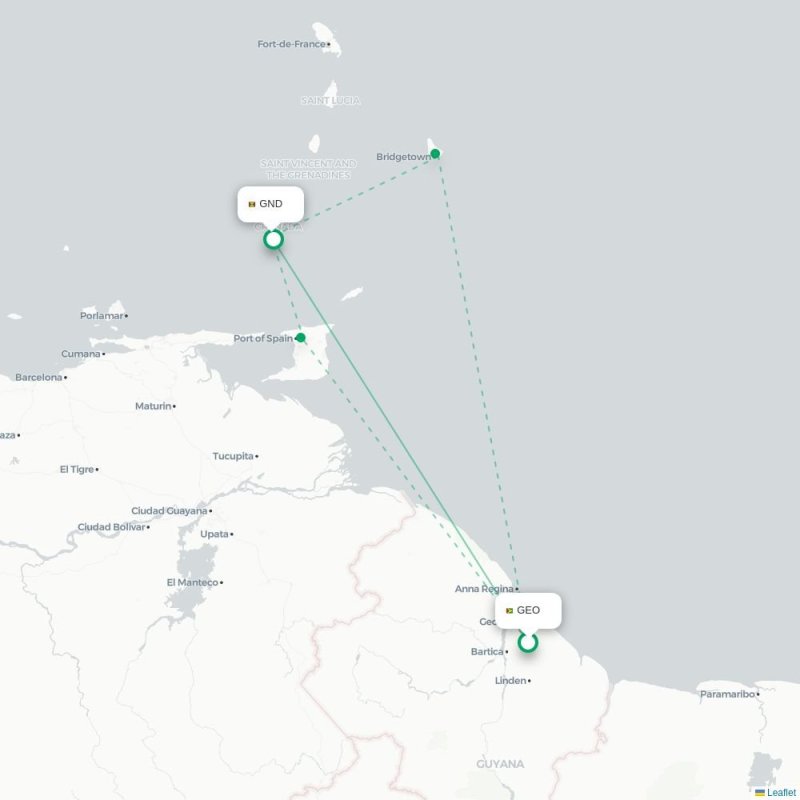 GEO - GND route map