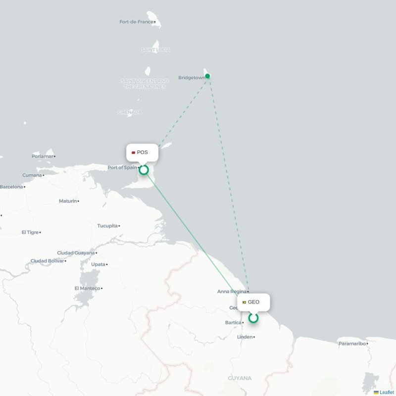 GEO - POS route map