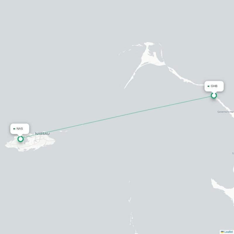 GHB - NAS route map