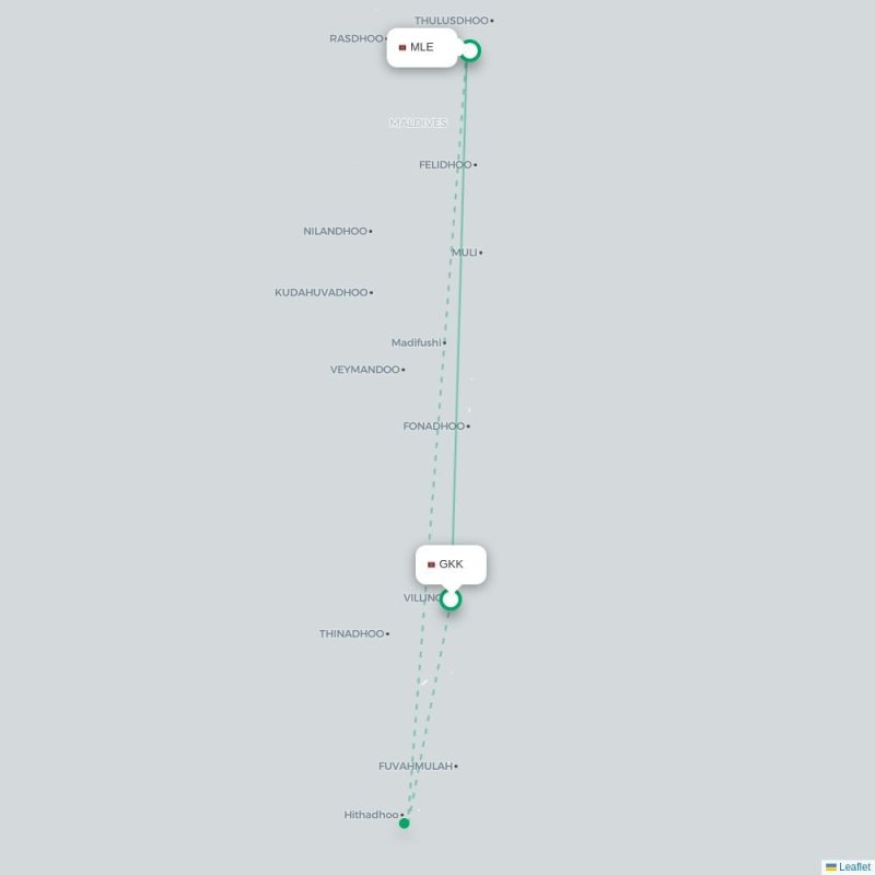 GKK - MLE route map