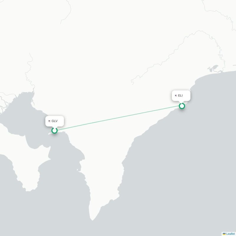GLV - ELI route map