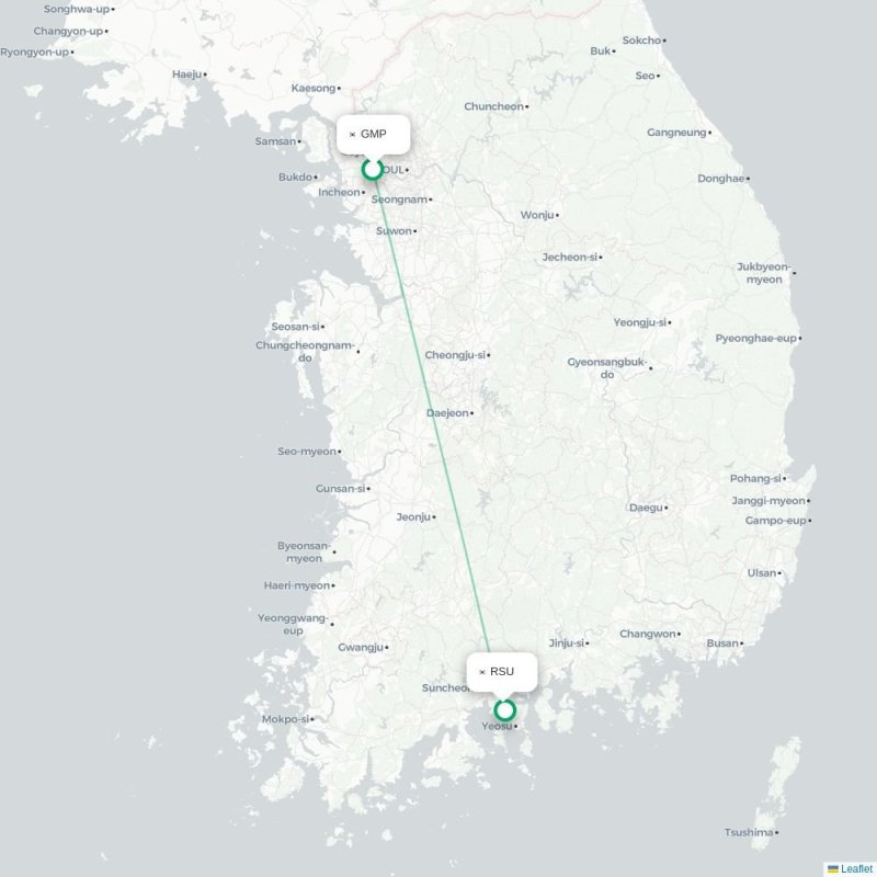 GMP - RSU route map