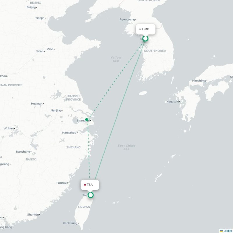 GMP - TSA route map