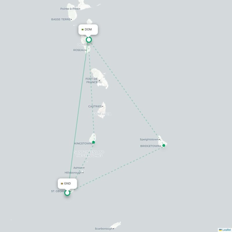 GND - DOM route map