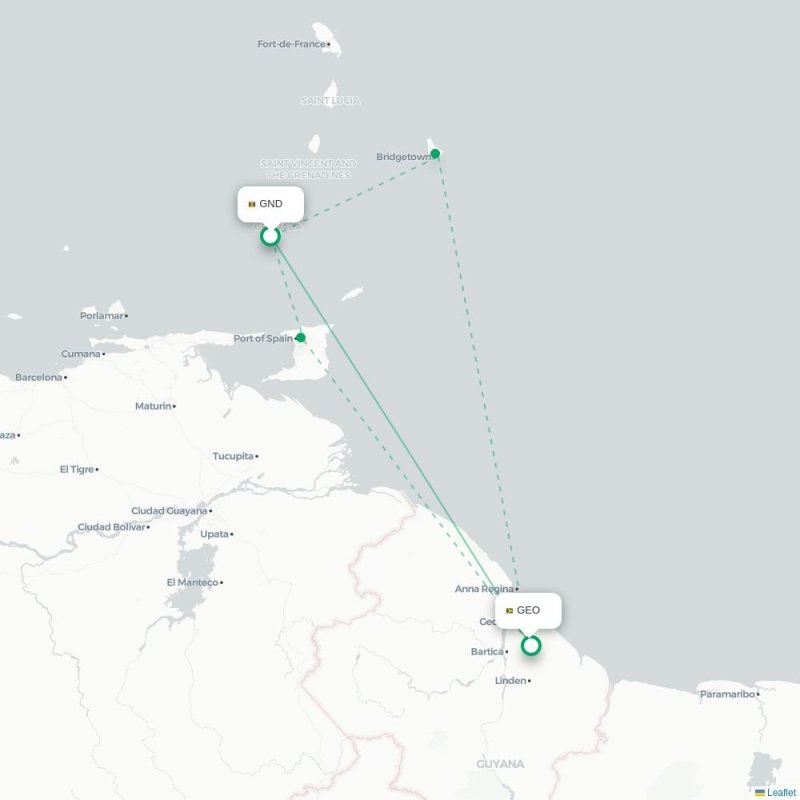 GND - GEO route map