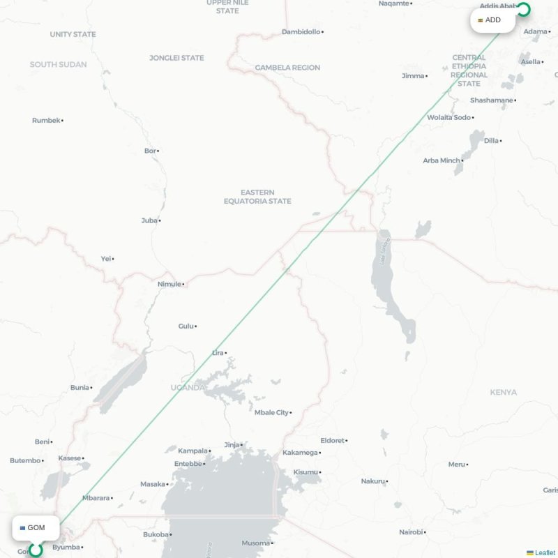 GOM - ADD route map