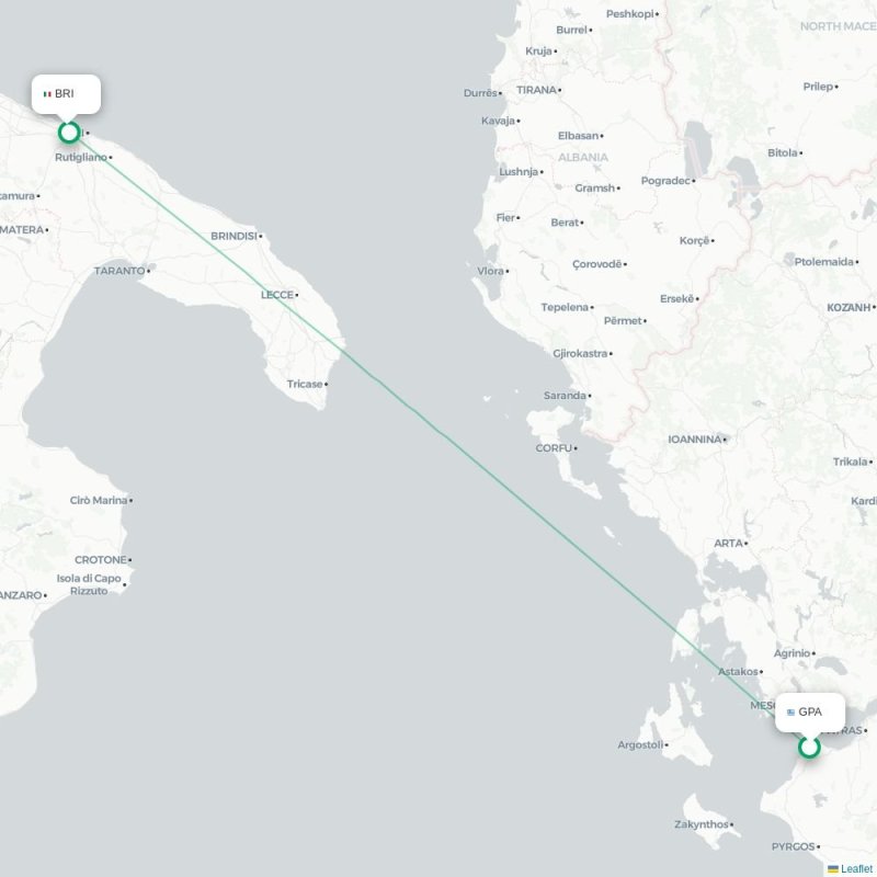 GPA - BRI route map