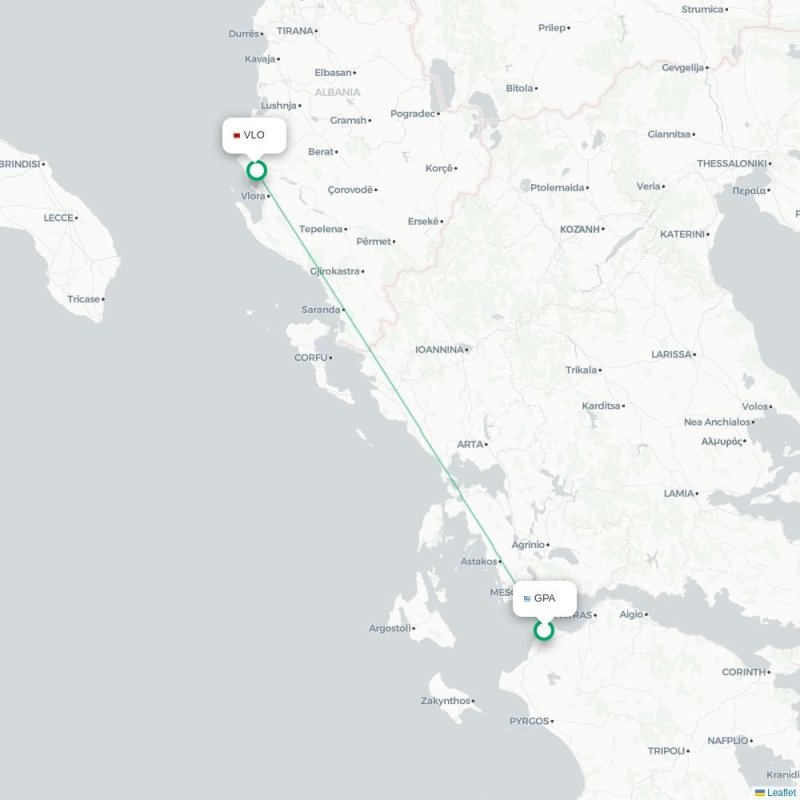 GPA - VLO route map