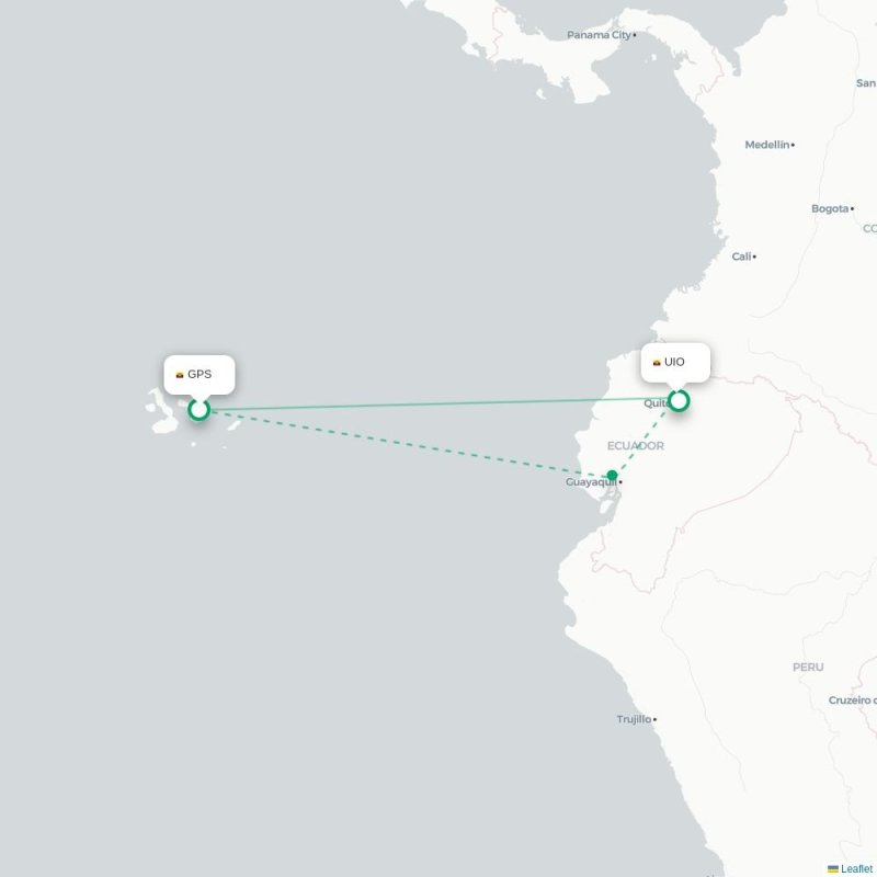 GPS - UIO route map