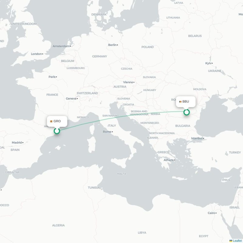 GRO - BBU route map