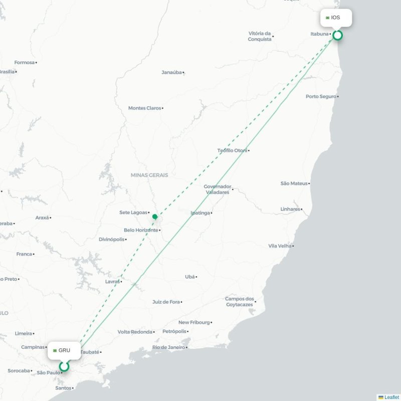 GRU - IOS route map