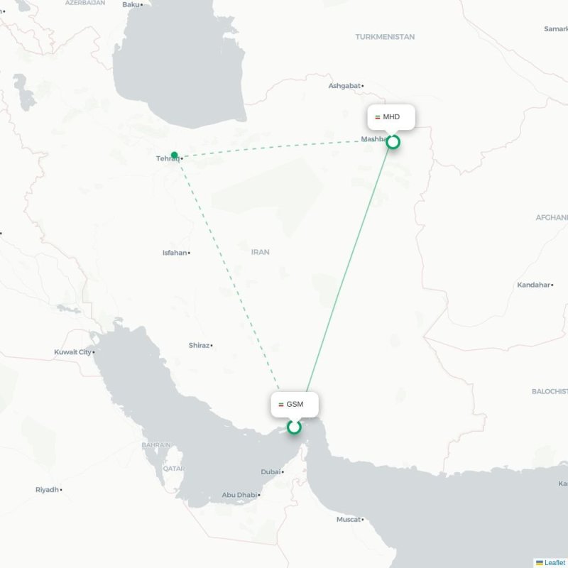 GSM - MHD route map