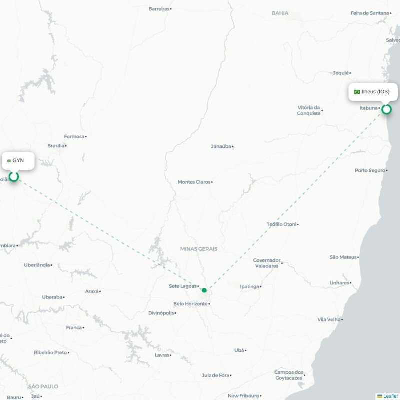 GYN - IOS route map