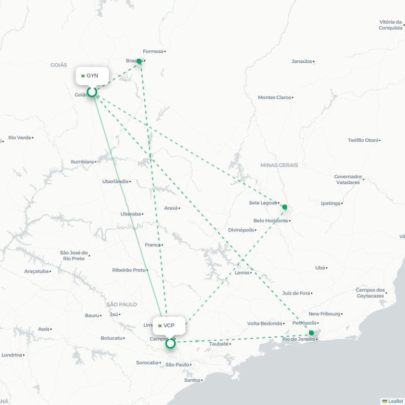 GYN - VCP route map