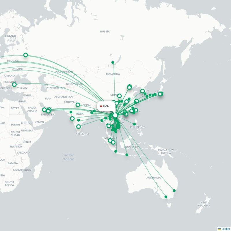 HAN - KWE route map