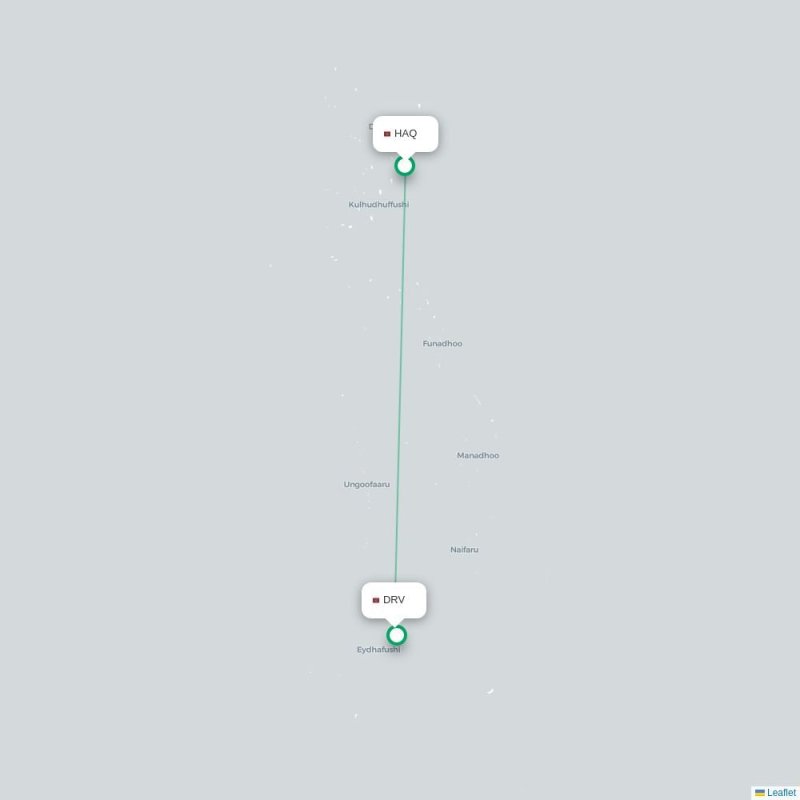 HAQ - DRV route map