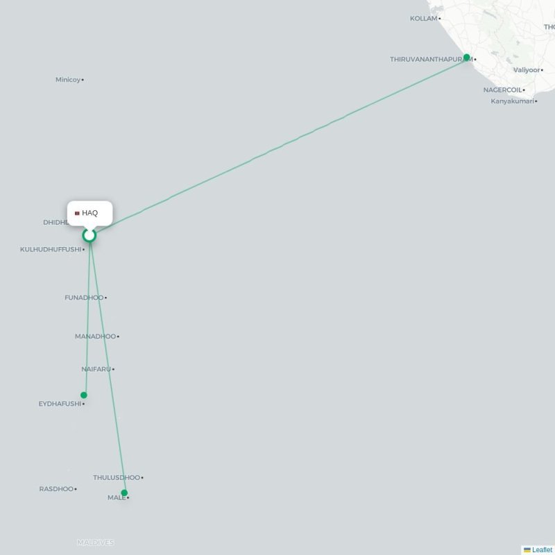 HAQ - IFU route map