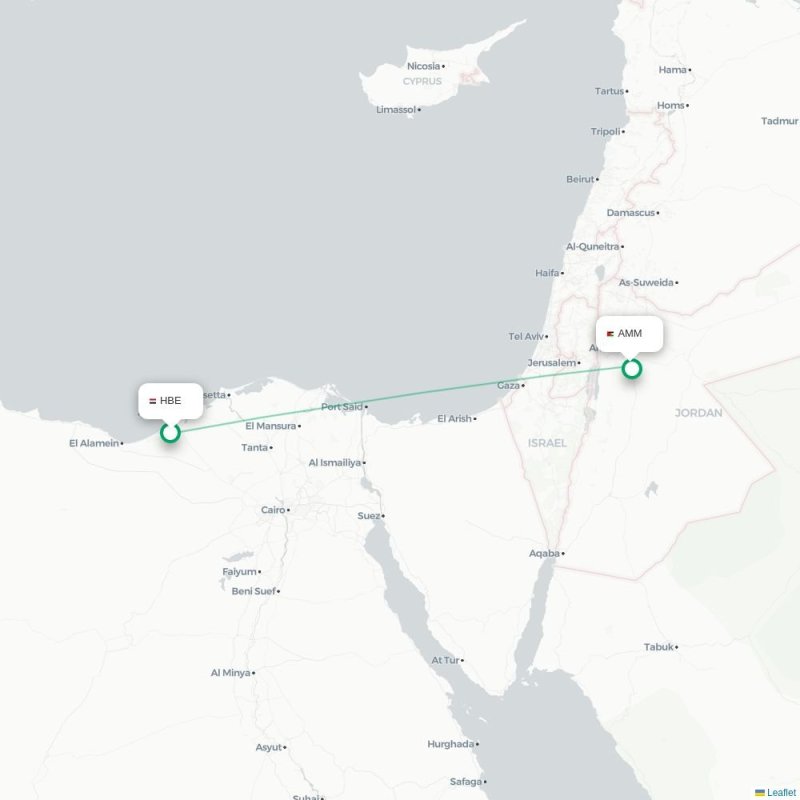 HBE - AMM route map