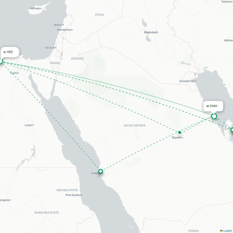 HBE - DMM route map
