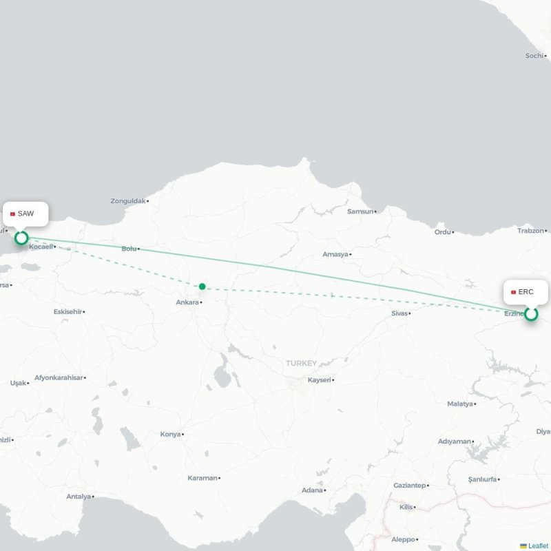 HBE - SAW route map