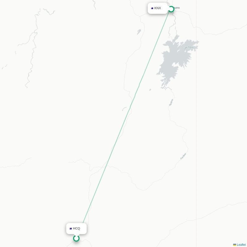 HCQ - KNX route map