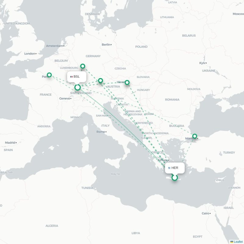 HER - BSL route map