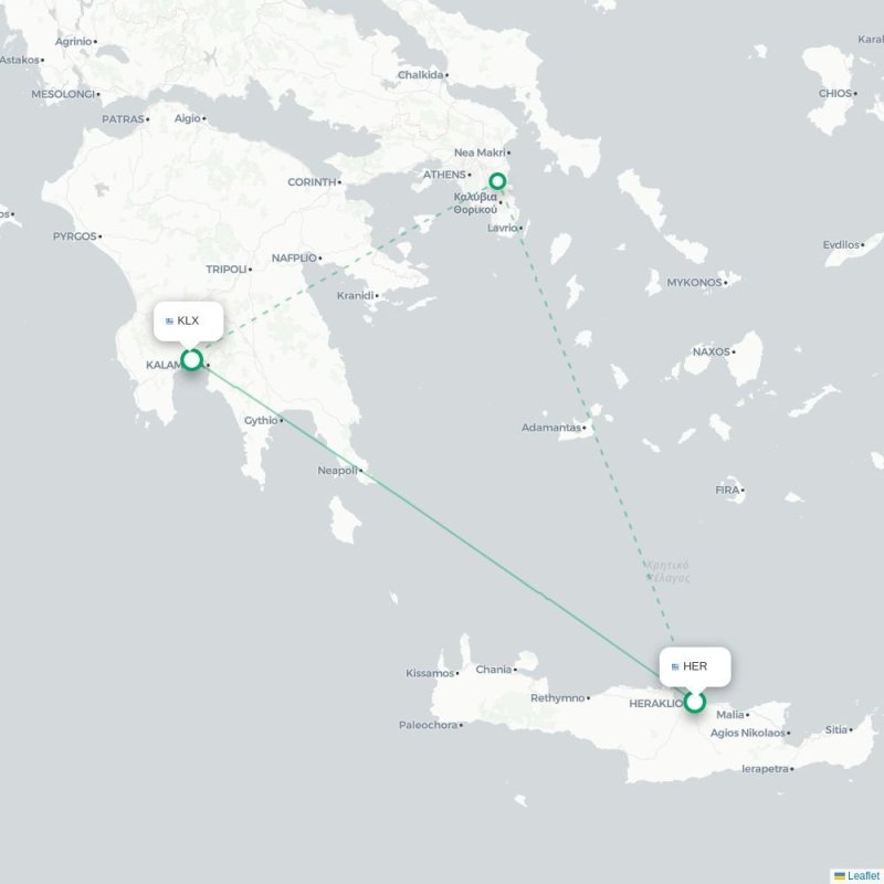 HER - KLX route map