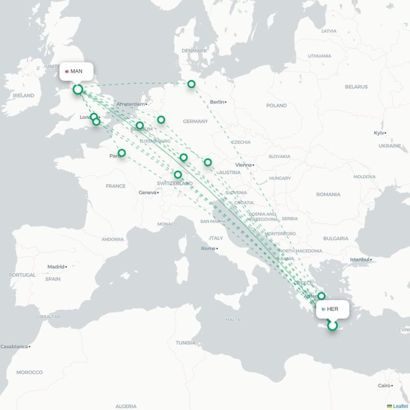 HER - MAN route map
