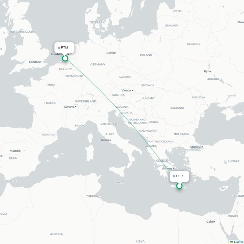 HER - RTM route map