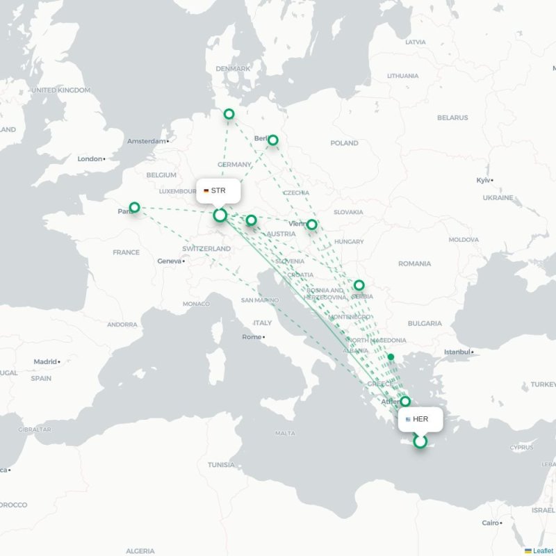 HER - STR route map
