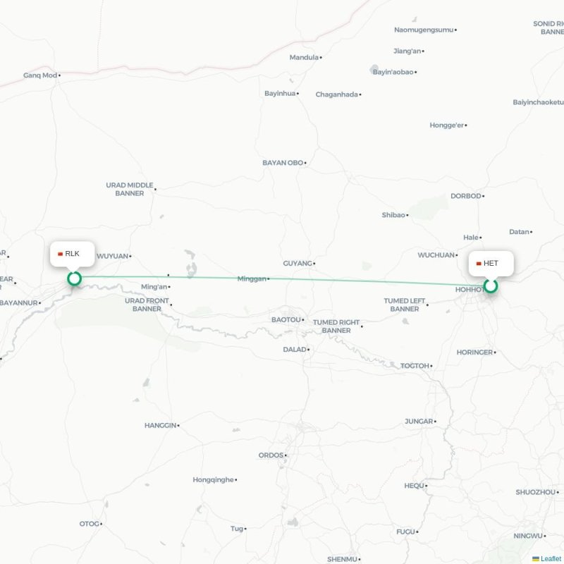 HET - RLK route map