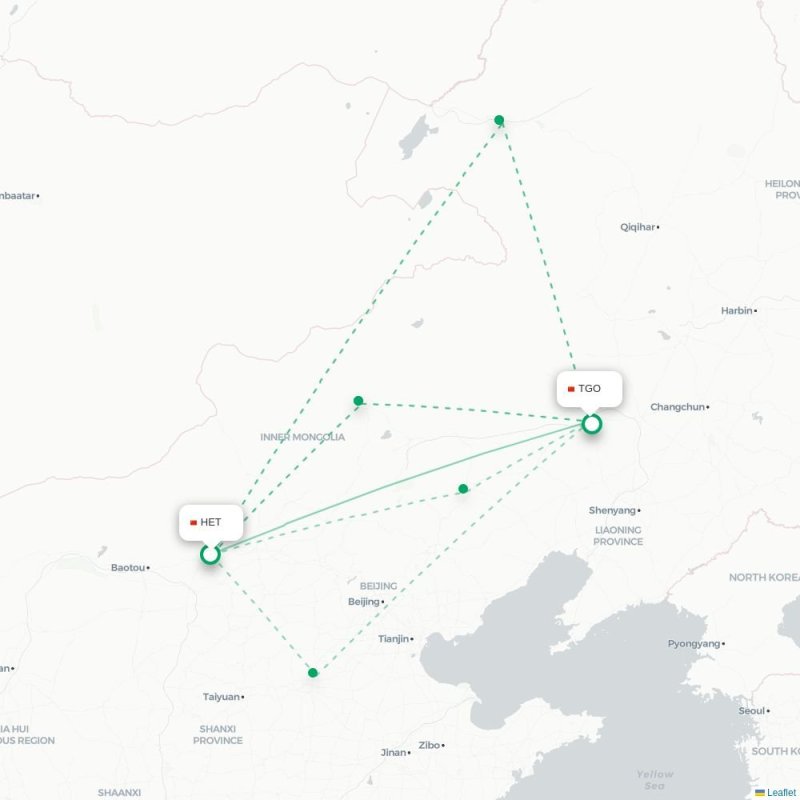 HET - TGO route map