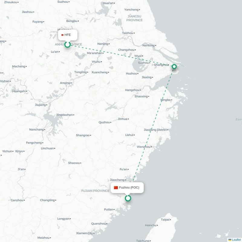 HFE - FOC route map