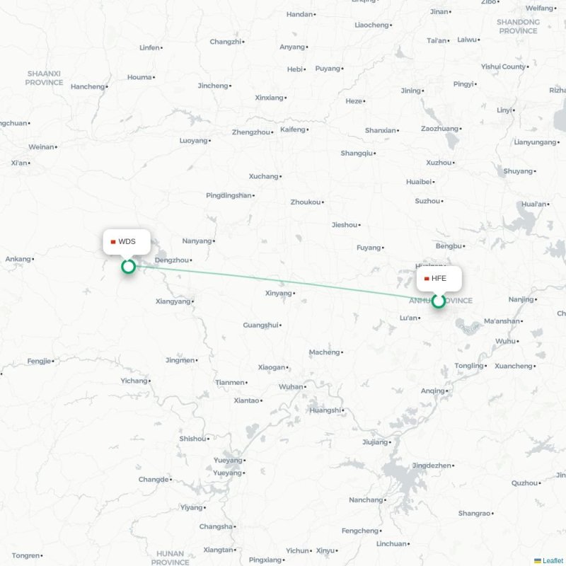 HFE - WDS route map