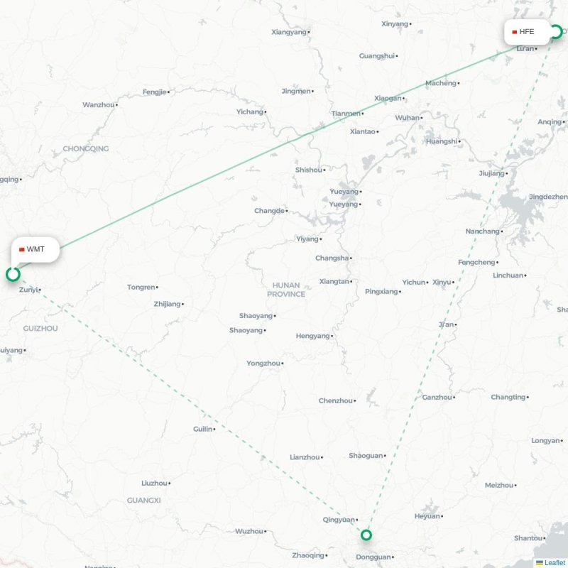HFE - WMT route map