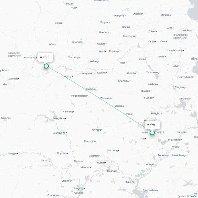 HFE - YCU route map