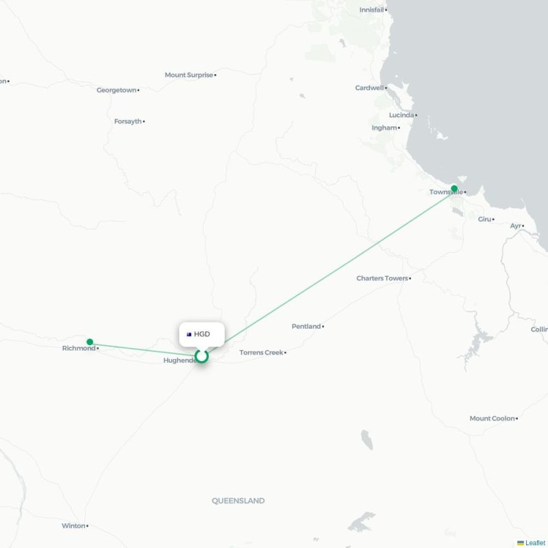 HGD - TSV route map