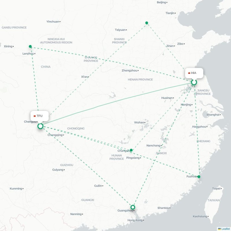 HIA - TFU route map