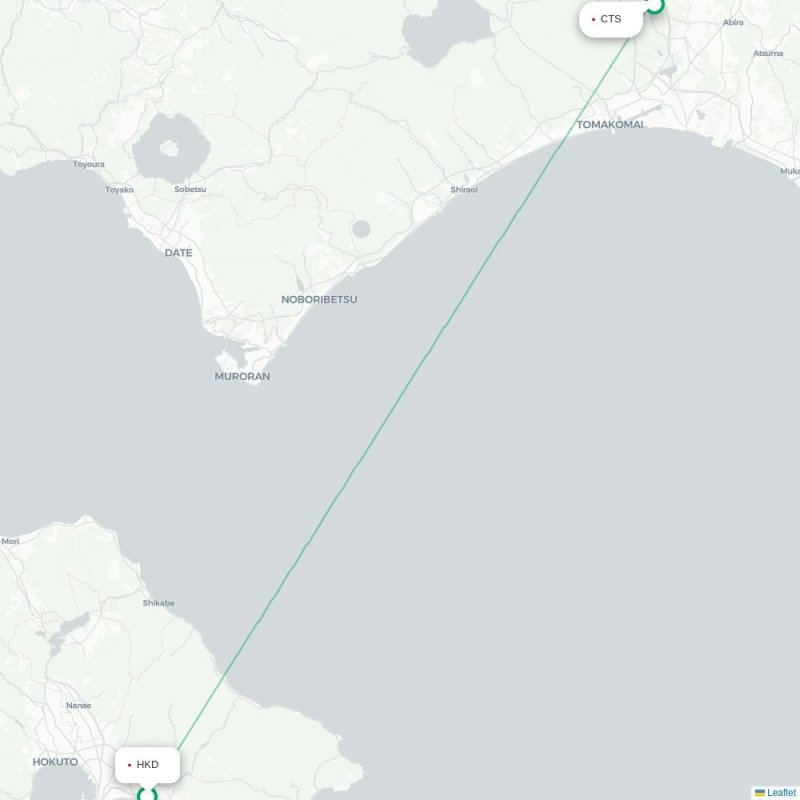 HKD - CTS route map