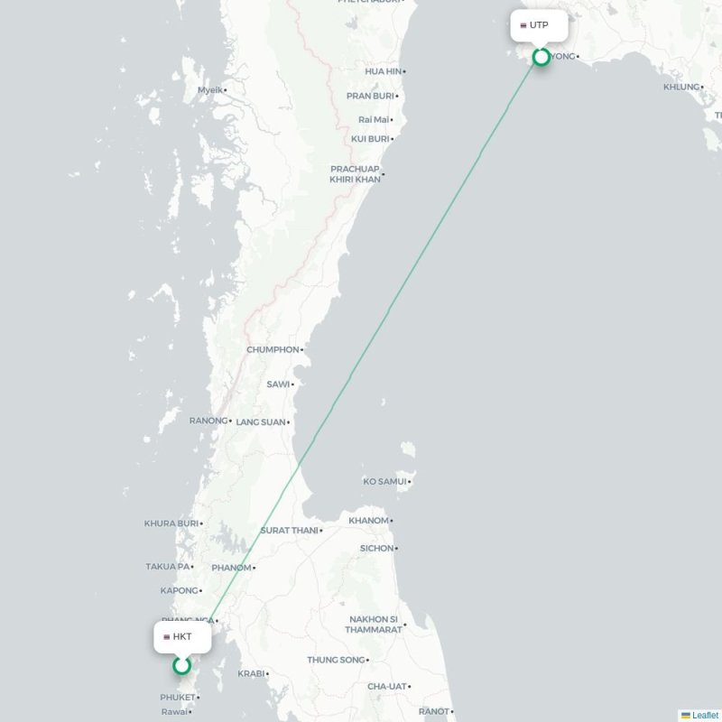 HKT - UTP route map