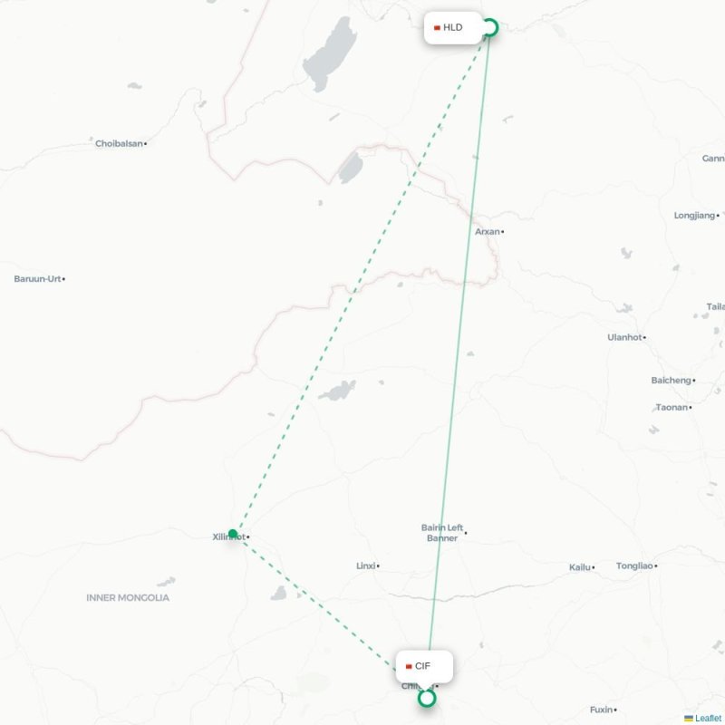 HLD - CIF route map