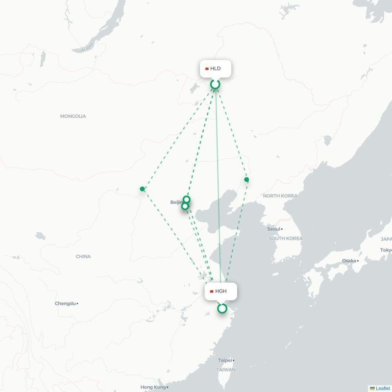 HLD - HGH route map