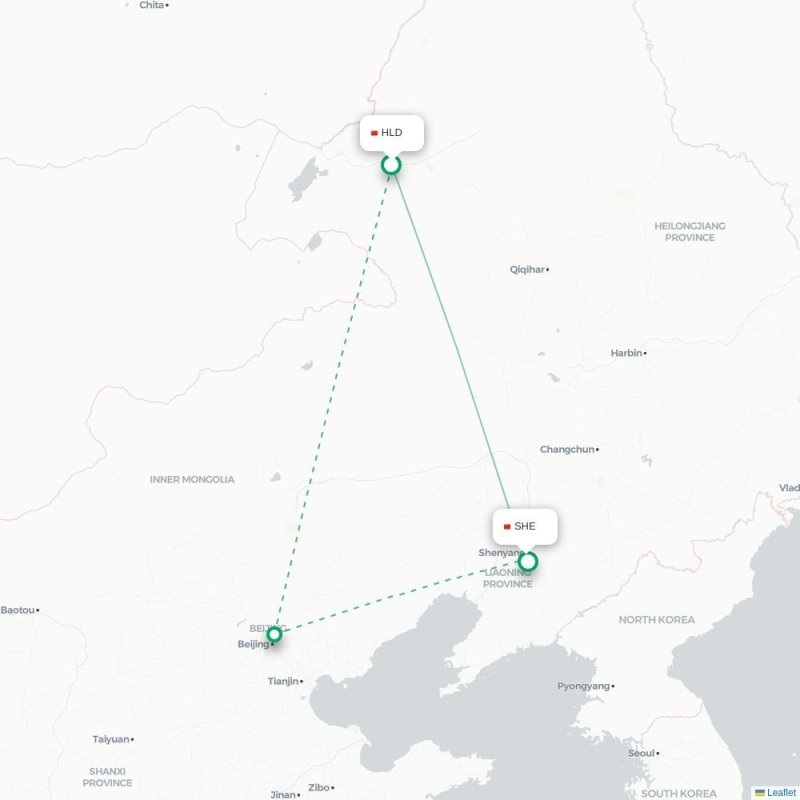 HLD - SHE route map