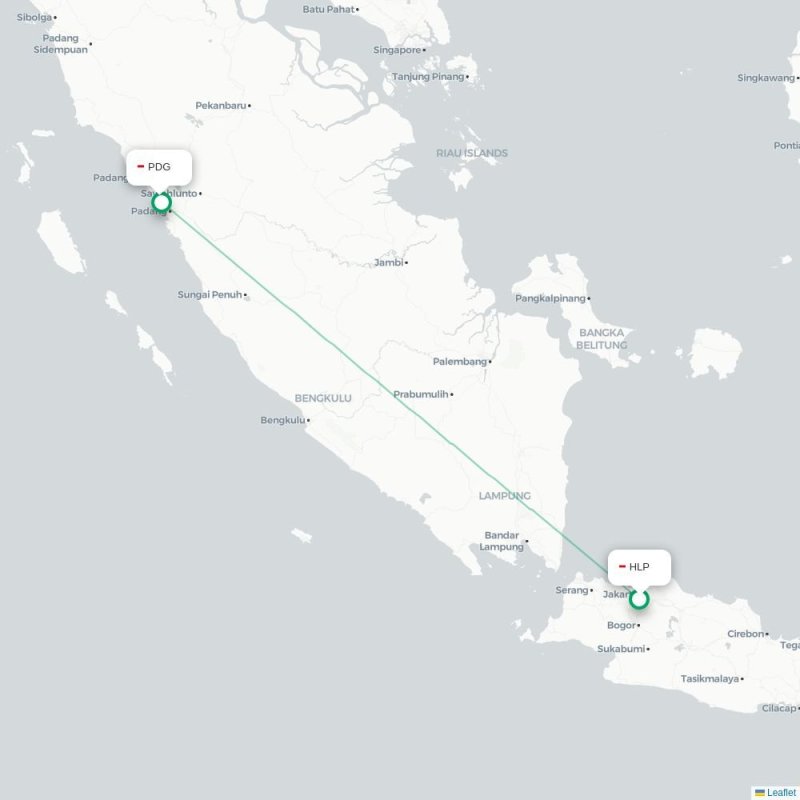 HLP - PDG route map